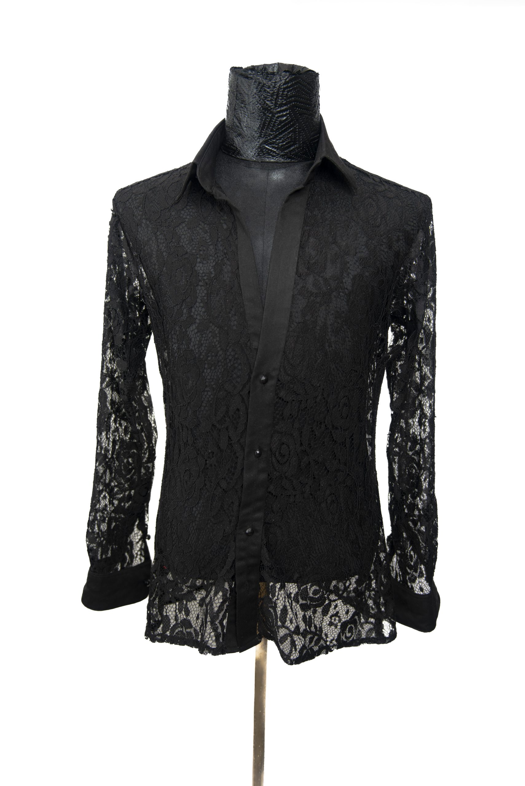 Black Lace Shirt - Image 3