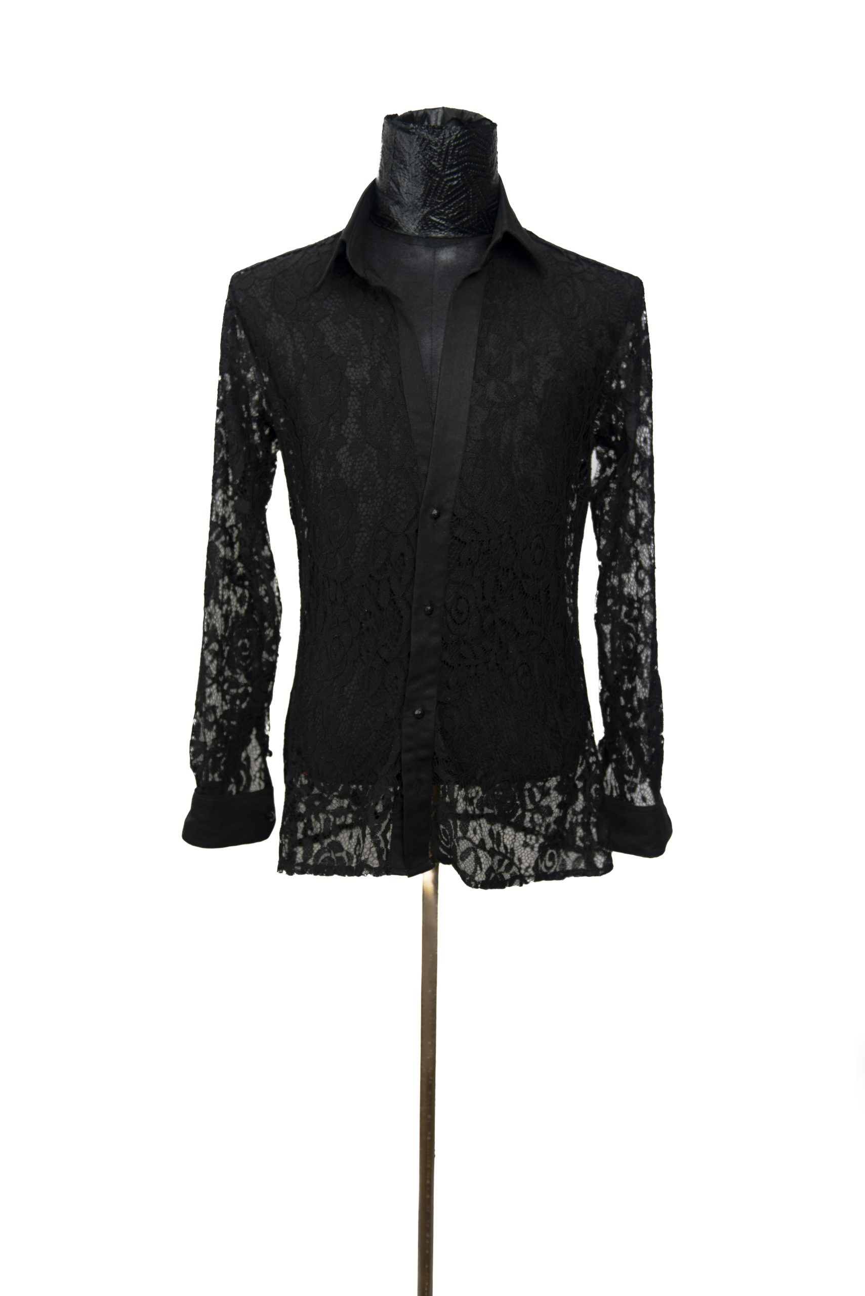 Black Lace Shirt - Image 4